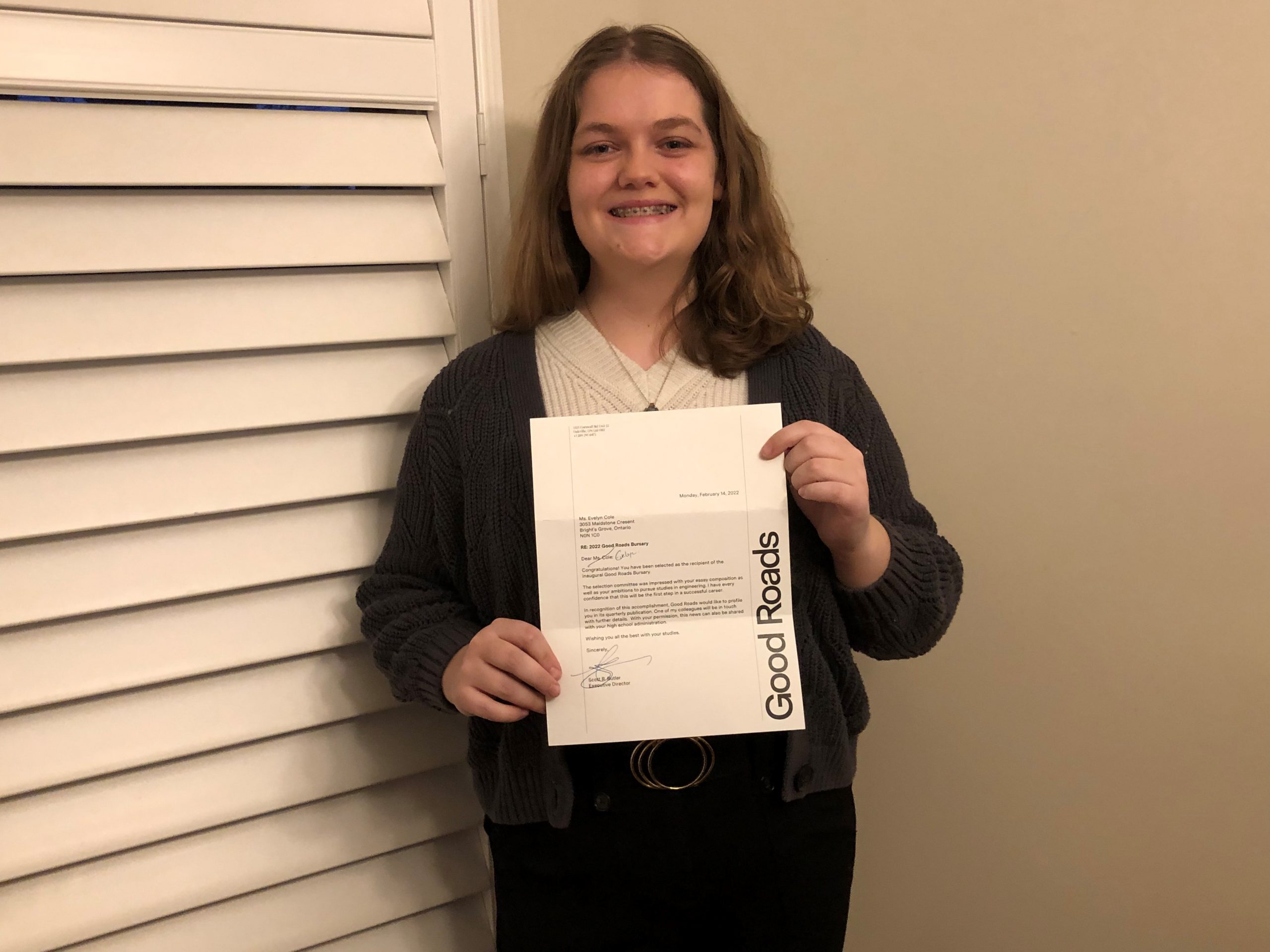 Bursary Winner 2021